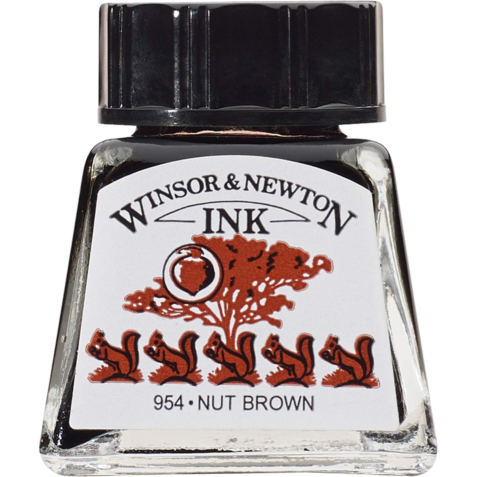 Amazon.com: Winsor & Newton Drawing Ink, 14ml Bottle, Nut Brown